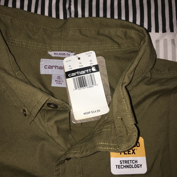 Carhartt Long Sleeve Button Up - Picture 2 of 2